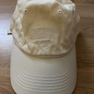SET Active Beige Baseball Cap